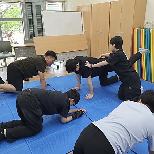 직업훈련실 7월 체육활동